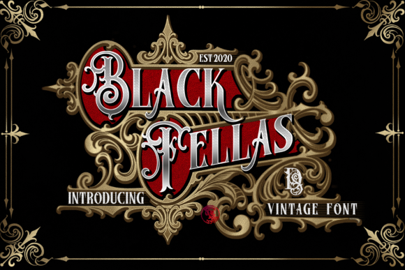 Black Fellas: A Stylish Blackletter Font for Modern Marketing Design