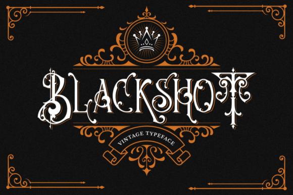 Blackshot: A Bold Blackletter Font for Striking Designs