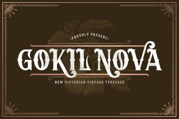 Gokil Nova: A Vintage Blackletter Font for Timeless Branding