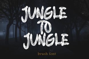 Jungle to Jungle: A Bold Blackletter Font for Authentic Editorial Design
