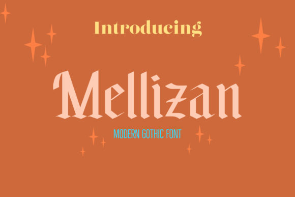 Mellizan: A Gothic Blackletter Font for Elegant Branding