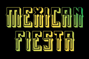 Mexican Fiesta: A Festive Blackletter Font for Bold Marketing Designs