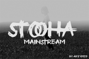 Stooha: A Playful Blackletter Font for Creative Branding Projects