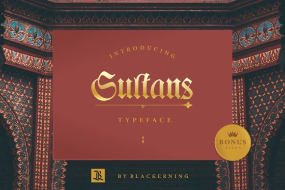 Sultans: A Bold Blackletter Font for Timeless Branding