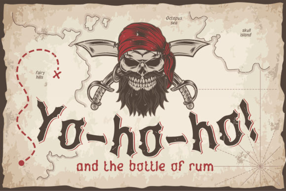 Yo-ho-ho: A Vintage Blackletter Font for Bold Editorial Design